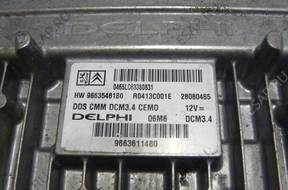 БЛОК УПРАВЛЕНИЯ PEUGEOT 407 HW9663548180 DDSCMMDCM34