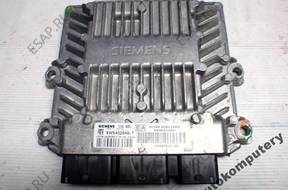 БЛОК УПРАВЛЕНИЯ PEUGEOT 407 sid803 5ws40204et 9658345280