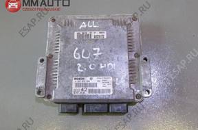БЛОК УПРАВЛЕНИЯ PEUGEOT 607 2.0HDI   0281010902