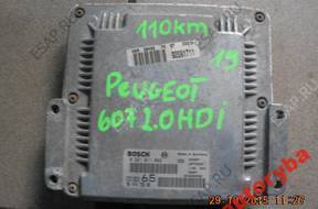 БЛОК УПРАВЛЕНИЯ PEUGEOT 607 2.0HDI 110KM 0281011082
