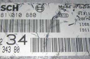 БЛОК УПРАВЛЕНИЯ PEUGEOT 607 2.2 HDI 0281010880 9645534380
