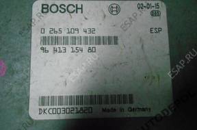 БЛОК УПРАВЛЕНИЯ   PEUGEOT 607 3.0 V6 0265109432