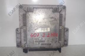 БЛОК УПРАВЛЕНИЯ PEUGEOT 607 9637874080 0281010262