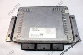 БЛОК УПРАВЛЕНИЯ PEUGEOT 607 9652033580 0261206742 БЕЗ КОДА
