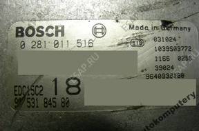 БЛОК УПРАВЛЕНИЯ PEUGEOT 607 9653184580 0281011516 +KOD