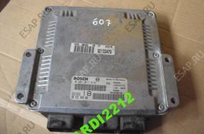 БЛОК УПРАВЛЕНИЯ PEUGEOT 607 9653184580 0281011516