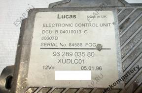 БЛОК УПРАВЛЕНИЯ PEUGEOT 806 2.1TD 9628903580 r04010013c