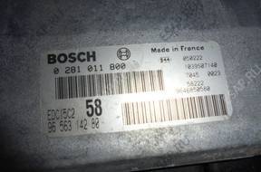 БЛОК УПРАВЛЕНИЯ   PEUGEOT 807 2,0 HDI 0281011800