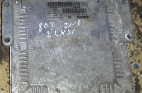 БЛОК УПРАВЛЕНИЯ Peugeot 807 2,2 hdi 0281011133 9647474680