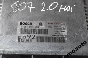 БЛОК УПРАВЛЕНИЯ PEUGEOT 807 2.0 HDI