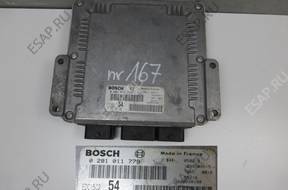 БЛОК УПРАВЛЕНИЯ   PEUGEOT 807 C8 0281011779