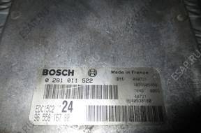 БЛОК УПРАВЛЕНИЯ Peugeot 807 C8 2.2 HDI 9655816780