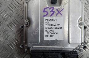 БЛОК УПРАВЛЕНИЯ   PEUGEOT 807 HDI 0281011363