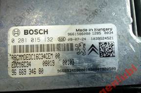 БЛОК УПРАВЛЕНИЯ PEUGEOT BIPPER NEMO 1.4 HDI 0281015132