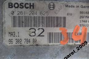 БЛОК УПРАВЛЕНИЯ PEUGEOT CITROEN  0261204625 9630278480