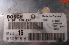 БЛОК УПРАВЛЕНИЯ Peugeot Citroen 0261206246