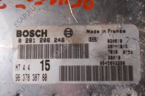 БЛОК УПРАВЛЕНИЯ Peugeot Citroen 0261206246
