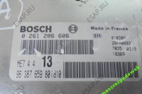 БЛОК УПРАВЛЕНИЯ PEUGEOT CITROEN 0261206606 9638765980 10