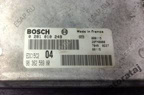 БЛОК УПРАВЛЕНИЯ PEUGEOT CITROEN 0281010249 9636256980