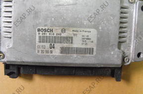 БЛОК УПРАВЛЕНИЯ   Peugeot Citroen  0281010249