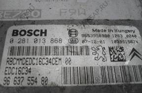 БЛОК УПРАВЛЕНИЯ PEUGEOT CITROEN   0281013868