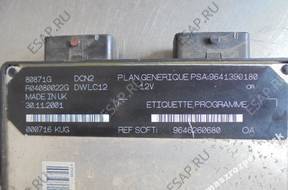 БЛОК УПРАВЛЕНИЯ PEUGEOT CITROEN 9641390180 9646260680