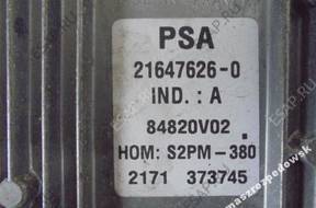 БЛОК УПРАВЛЕНИЯ PEUGEOT CITROEN 9648293980 9642222380