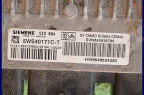 БЛОК УПРАВЛЕНИЯ PEUGEOT CITROEN C3 1.4 5WS40171C-T SID804