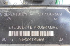 БЛОК УПРАВЛЕНИЯ   PEUGEOT PARTNER BERLINGO 1.9 D