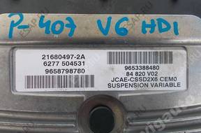 БЛОК УПРАВЛЕНИЯ PEUGEOT V6 HDI   9658798780