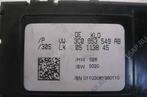 БЛОК УПРАВЛЕНИЯ ПОДРУЛЕВОЙ 3C0953549AB VW PASSAT B6