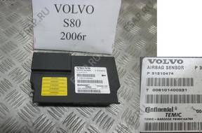 БЛОК УПРАВЛЕНИЯ ПОДУШЕК 31210474 VOLVO S80 06-