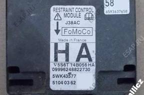 БЛОК УПРАВЛЕНИЯ ПОДУШЕК FORD FIESTA FUSION 5WK43577