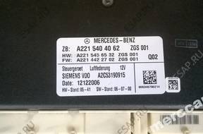 БЛОК УПРАВЛЕНИЯ ПОДВЕСКИ 2215404062 S KLASA W221