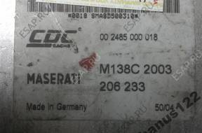 БЛОК УПРАВЛЕНИЯ ПОДВЕСКИ MASERATI 206233 M138C 2003