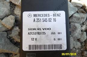 БЛОК УПРАВЛЕНИЯ ПОДВЕСКИ MERCEDES W211 A2515450216