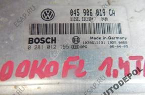 БЛОК УПРАВЛЕНИЯ   POLO  045906019CA 0281012195
