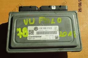 БЛОК УПРАВЛЕНИЯ   POLO 1.2 03E906019B  5WA11001