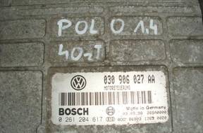 БЛОК УПРАВЛЕНИЯ POLO 1.4 030 906 027 AA