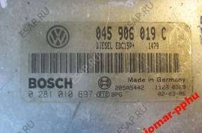 БЛОК УПРАВЛЕНИЯ   POLO 1.4 TDI 0281010697