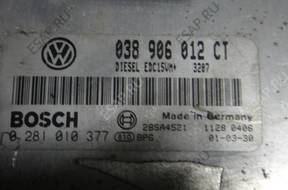 БЛОК УПРАВЛЕНИЯ polo 1.9 SDI 038906012CT