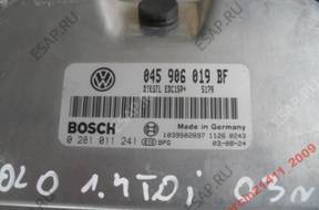 БЛОК УПРАВЛЕНИЯ polo  fabia  2002-07 1.4 tdi