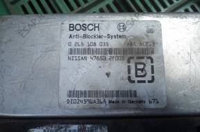 БЛОК УПРАВЛЕНИЯ PRIMERA P11 0265108035  ABS