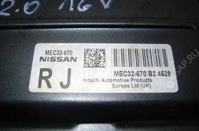 БЛОК УПРАВЛЕНИЯ PRIMERA P12 2.0 16V   MEC32-670