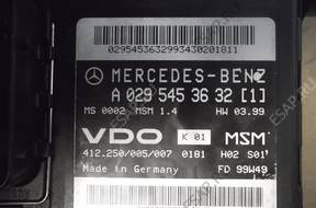 БЛОК УПРАВЛЕНИЯ przepyuwomierz Mercedes A klasa 1.4 B