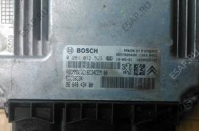 БЛОК УПРАВЛЕНИЯ  PSA 0 281 012 523  ДВИГАТЕЛЕМ