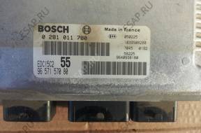 БЛОК УПРАВЛЕНИЯ PSA BOSCH 0281011780 9657157080 C5 2,2HDI