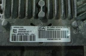 БЛОК УПРАВЛЕНИЯ PSA FIAT SID 803A / 5WS40615C-T