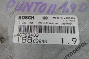 БЛОК УПРАВЛЕНИЯ PUNTO II D 0281001955 46760257 46795988