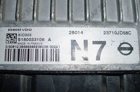 БЛОК УПРАВЛЕНИЯ   QASHQAI 1.5DCI 23710JD58C